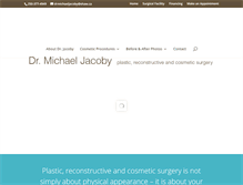 Tablet Screenshot of drmichaeljacoby.com